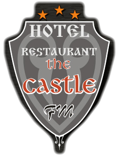 Hotel Restaurant The Castle FM – логото на хотел „Замъкът“